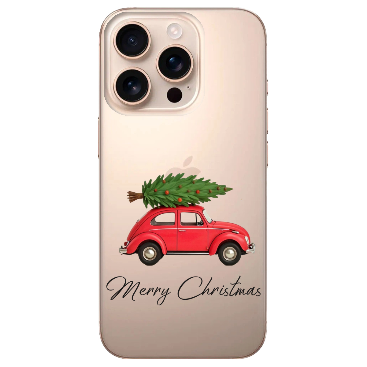 Чехол для Apple iPhone 16 Pro Christmas on Wheels - фото 1 - Чехлы для телефонов