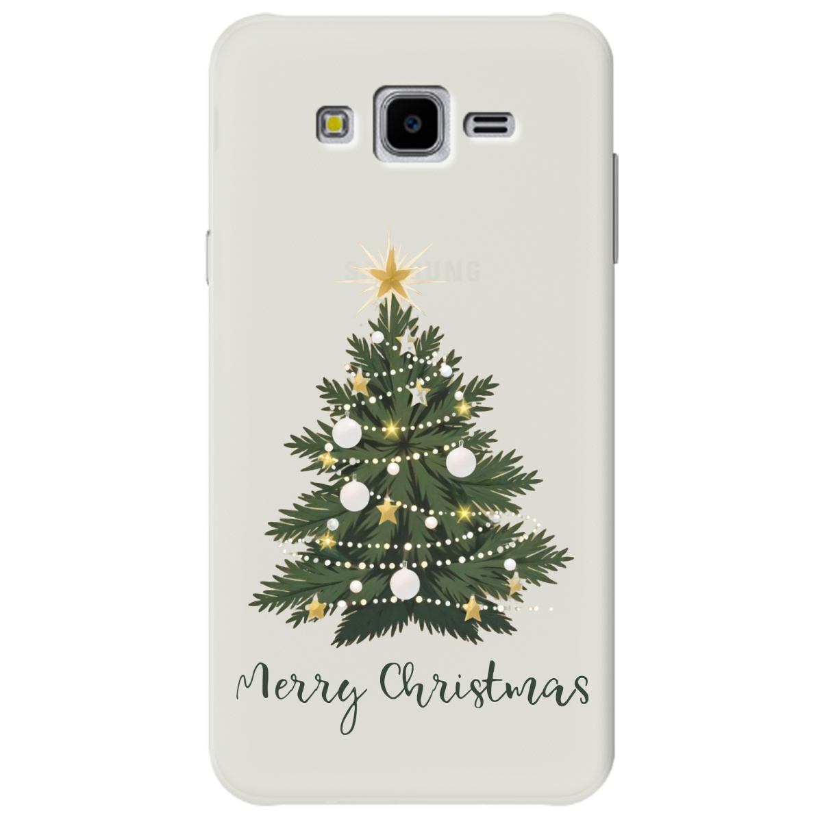 Чохол для Samsung Galaxy J7 Neo J701F/DS напівпрозорий матовий soft touch Christmas Serenity - фото 1 - Чохли для телефонів