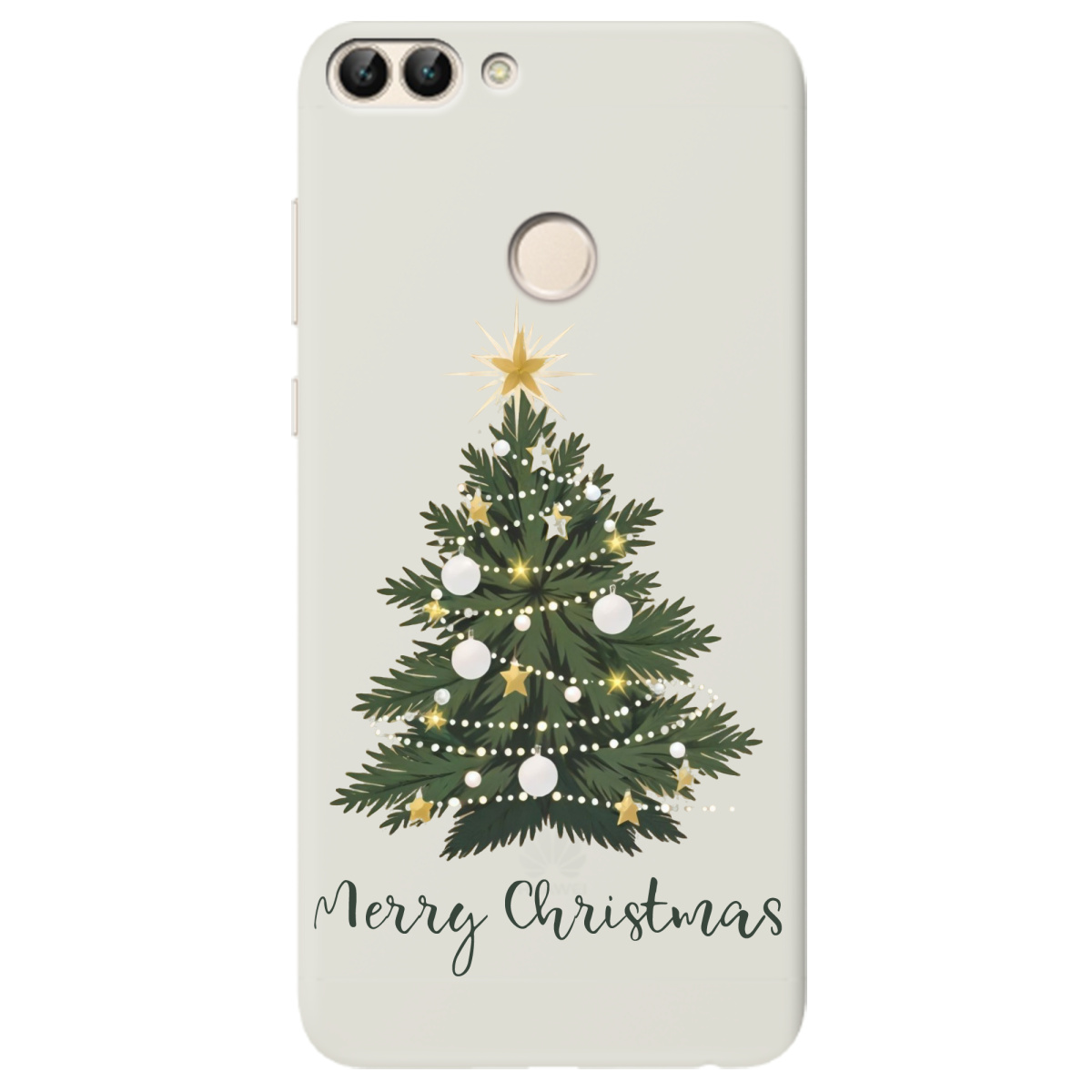 Чехол для Huawei P Smart полупрозрачный матовый soft touch Christmas Serenity - фото 1 - Чехлы для телефонов