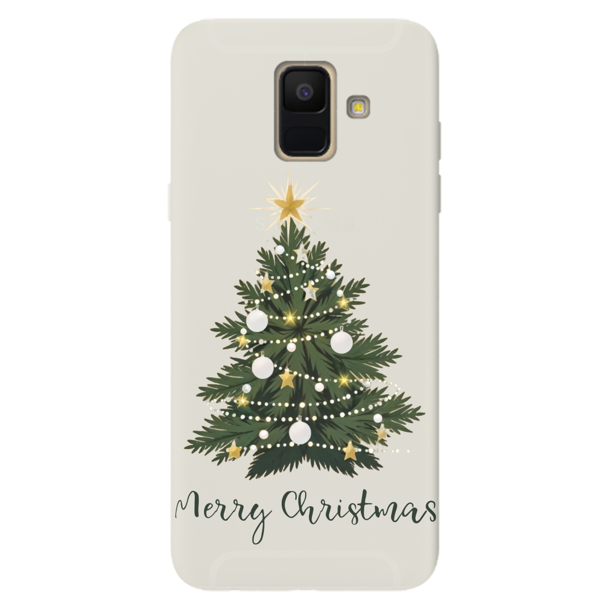 Чохол для Samsung Galaxy A6 2018 напівпрозорий матовий soft touch Christmas Serenity - фото 1 Чохол для Samsung Galaxy A6 2018 напівпрозорий матовий soft touch Christmas Serenity - фото 1 - Чохли для телефонів