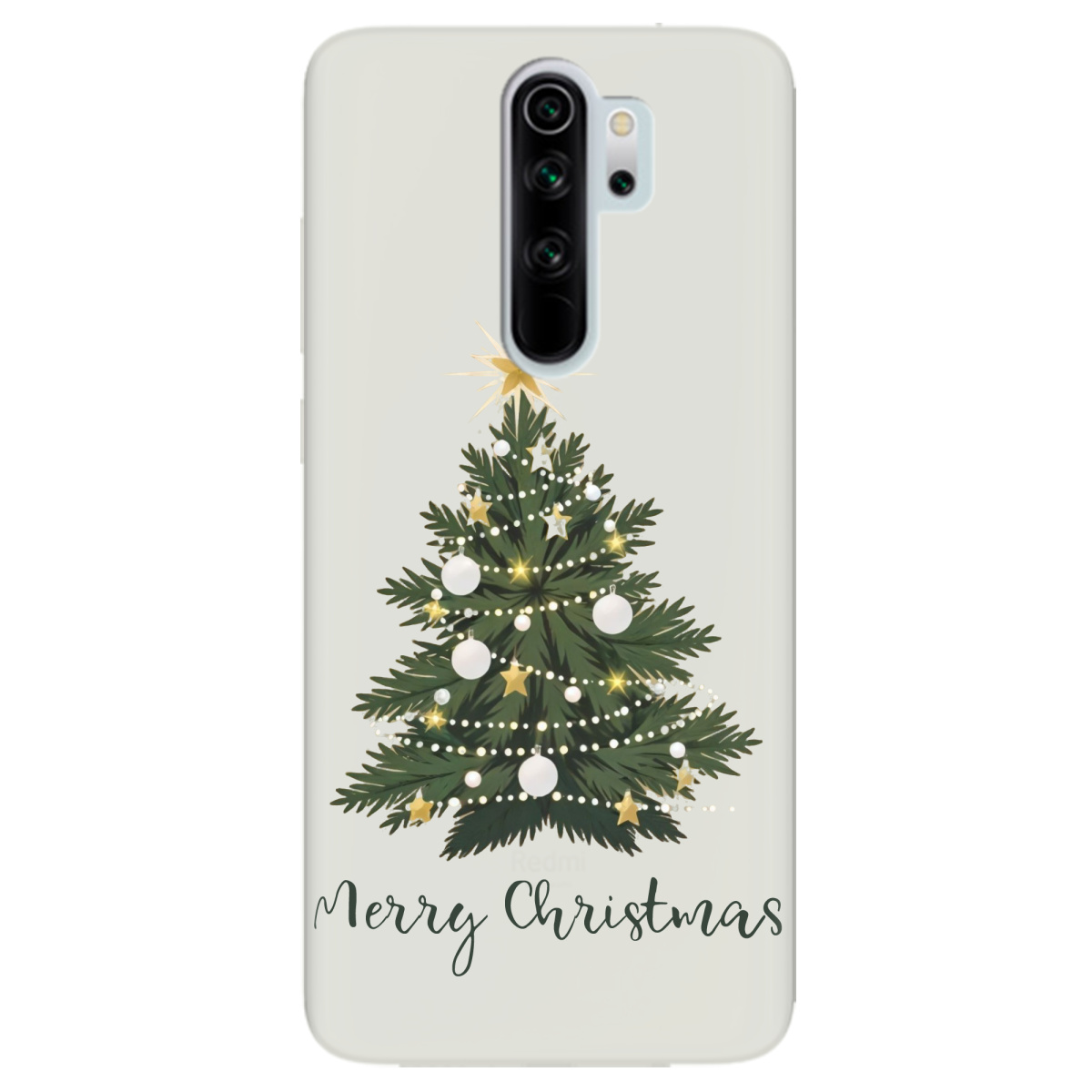 Чохол для Xiaomi Redmi Note 8 Pro напівпрозорий матовий soft touch Christmas Serenity - фото 1 - Чохли для телефонів