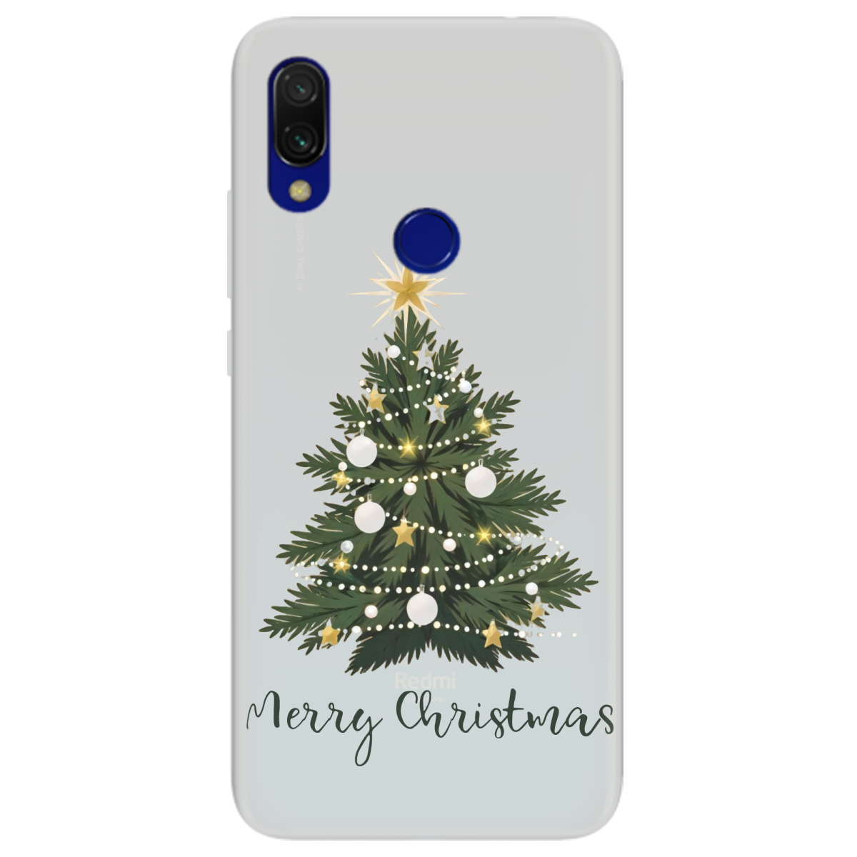 Чохол для Xiaomi Redmi Note 7/7Pro напівпрозорий матовий soft touch Christmas Serenity - фото 1 Чохол для Xiaomi Redmi Note 7/7Pro напівпрозорий матовий soft touch Christmas Serenity - фото 1 - Чохли для телефонів