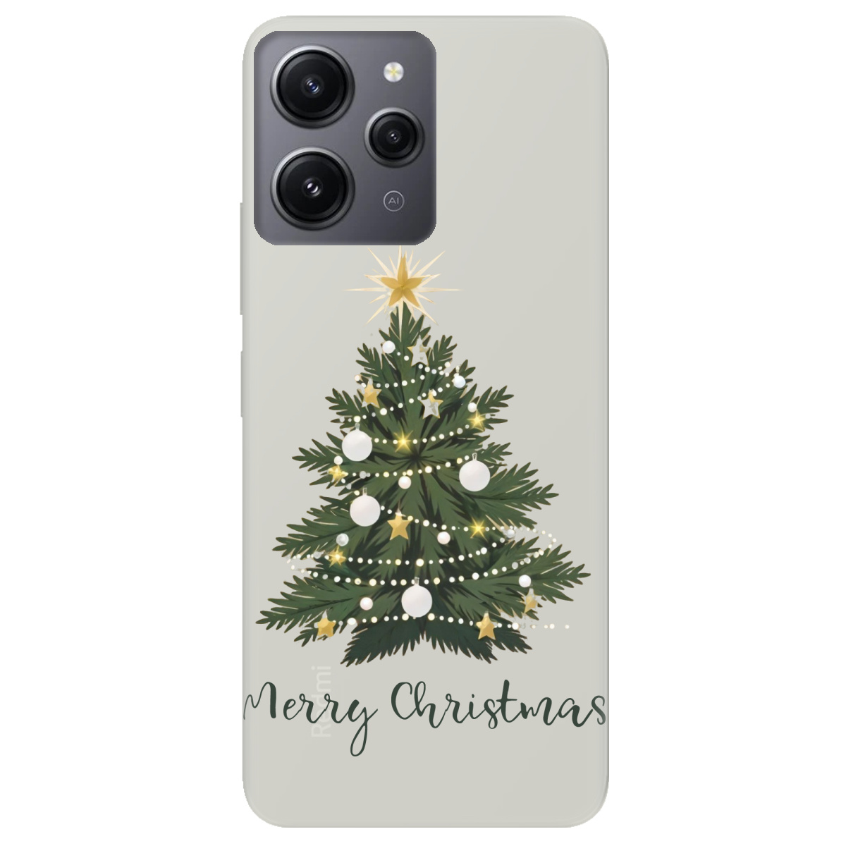 Чехол для Xiaomi Redmi 12 полупрозрачный матовый soft touch Christmas Serenity - фото 1 Чехол для Xiaomi Redmi 12 полупрозрачный матовый soft touch Christmas Serenity - фото 1 - Чехлы для телефонов