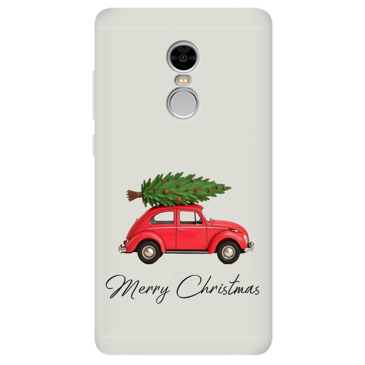 Чохол для Xiaomi Redmi Note 4 напівпрозорий матовий soft touch Christmas on Wheels - фото 1 Чохол для Xiaomi Redmi Note 4 напівпрозорий матовий soft touch Christmas on Wheels - фото 1 - Чохли для телефонів