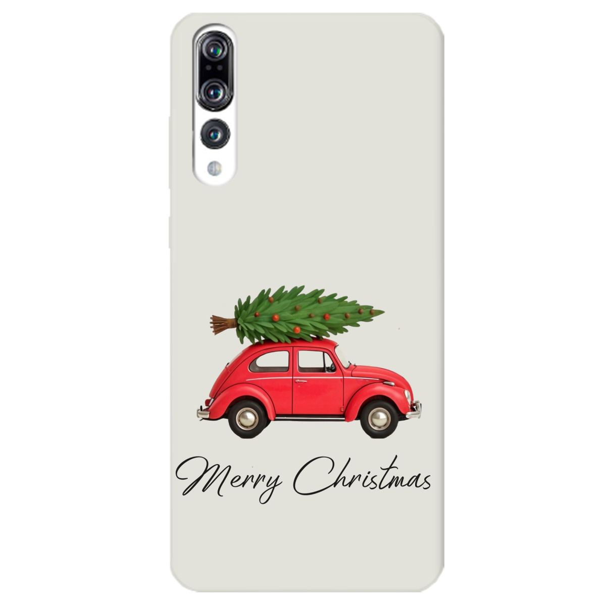 Чехол для Huawei P20 Pro полупрозрачный матовый soft touch Christmas on Wheels - фото 1 Чехол для Huawei P20 Pro полупрозрачный матовый soft touch Christmas on Wheels - фото 1 - Чехлы для телефонов