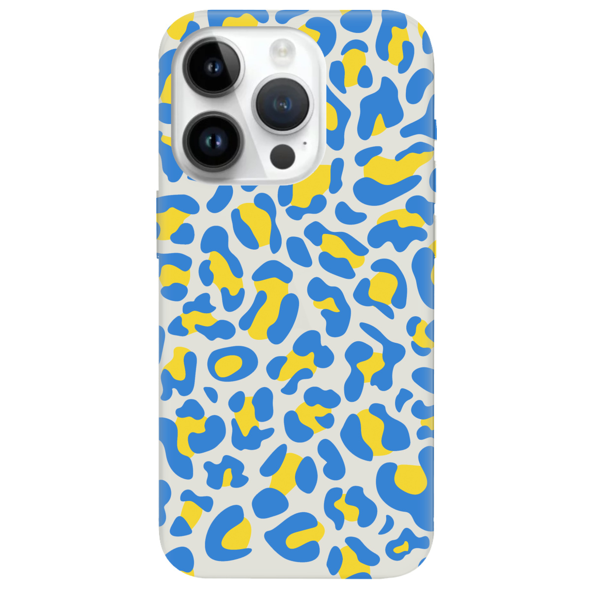 Чехол для Apple iPhone 14 Pro полупрозрачный матовый soft touch LeopardUA - фото 1 - Чехлы для телефонов