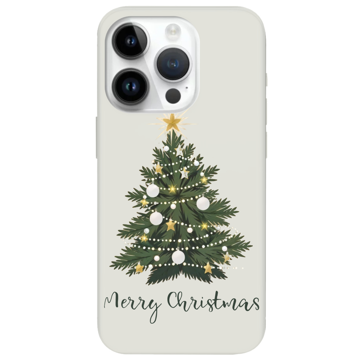 Чехол для Apple iPhone 14 Pro полупрозрачный матовый soft touch Christmas Serenity - фото 1 Чехол для Apple iPhone 14 Pro полупрозрачный матовый soft touch Christmas Serenity - фото 1 - Чехлы для телефонов