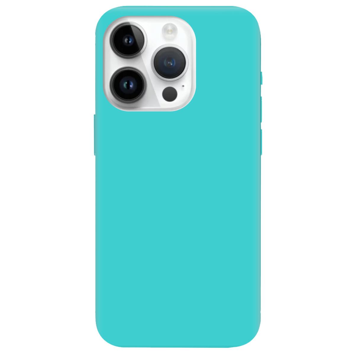 Чохол для Apple iPhone 14 Pro бірюзовий матовий soft touch - фото 1 Чохол для Apple iPhone 14 Pro бірюзовий матовий soft touch - фото 1 - Чохли для телефонів