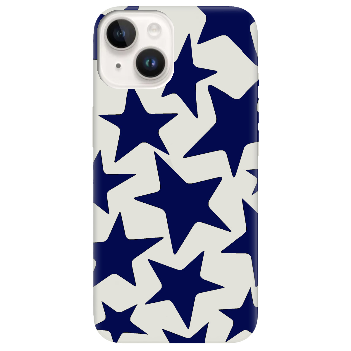 Чохол для Apple iPhone 14 напівпрозорий матовий soft touch Blue Star - фото 1 - Чохли для телефонів