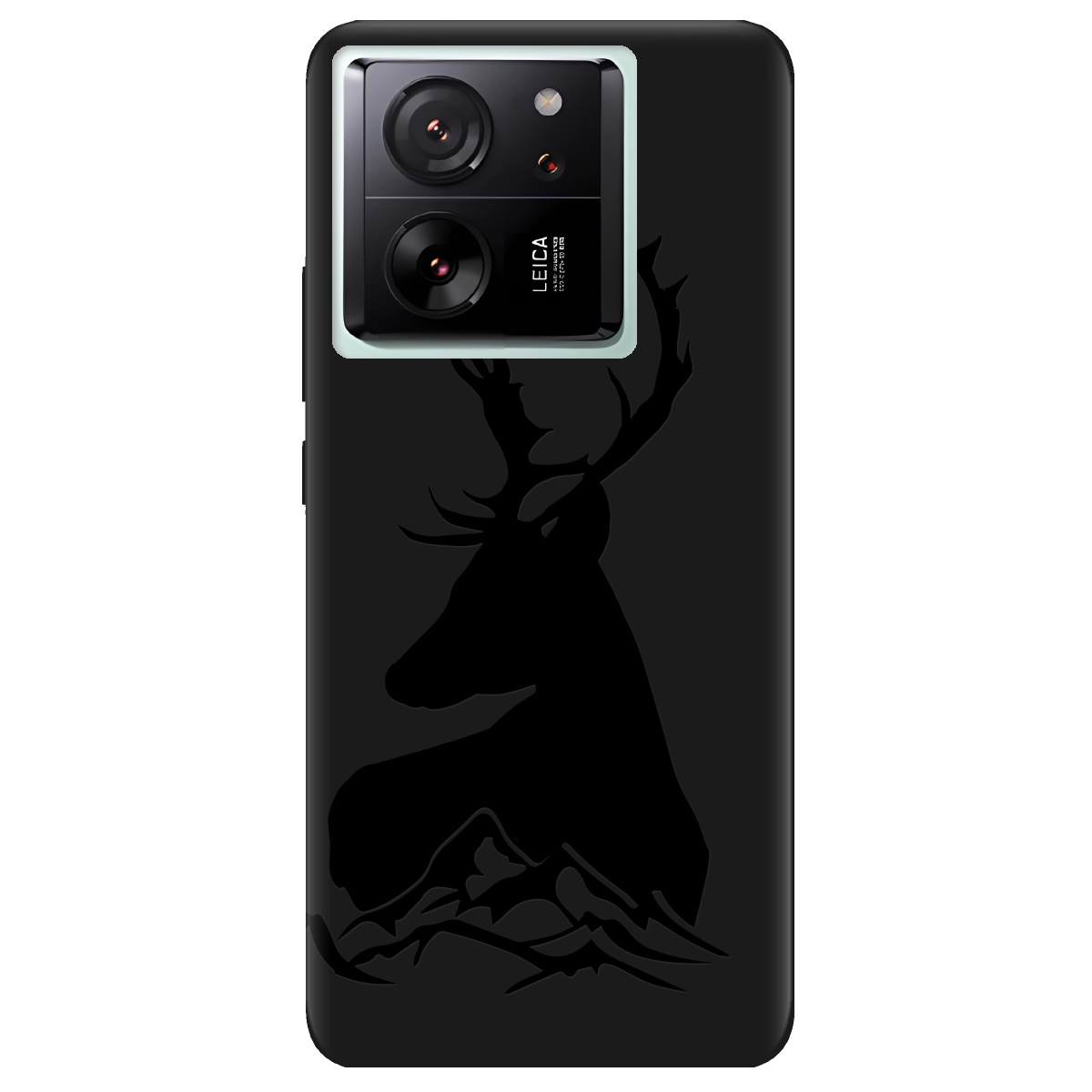 Чехол для Xiaomi 13T Pro черный матовый soft touch Moral - фото 1 Чехол для Xiaomi 13T Pro черный матовый soft touch Moral - фото 1 - Чехлы для телефонов