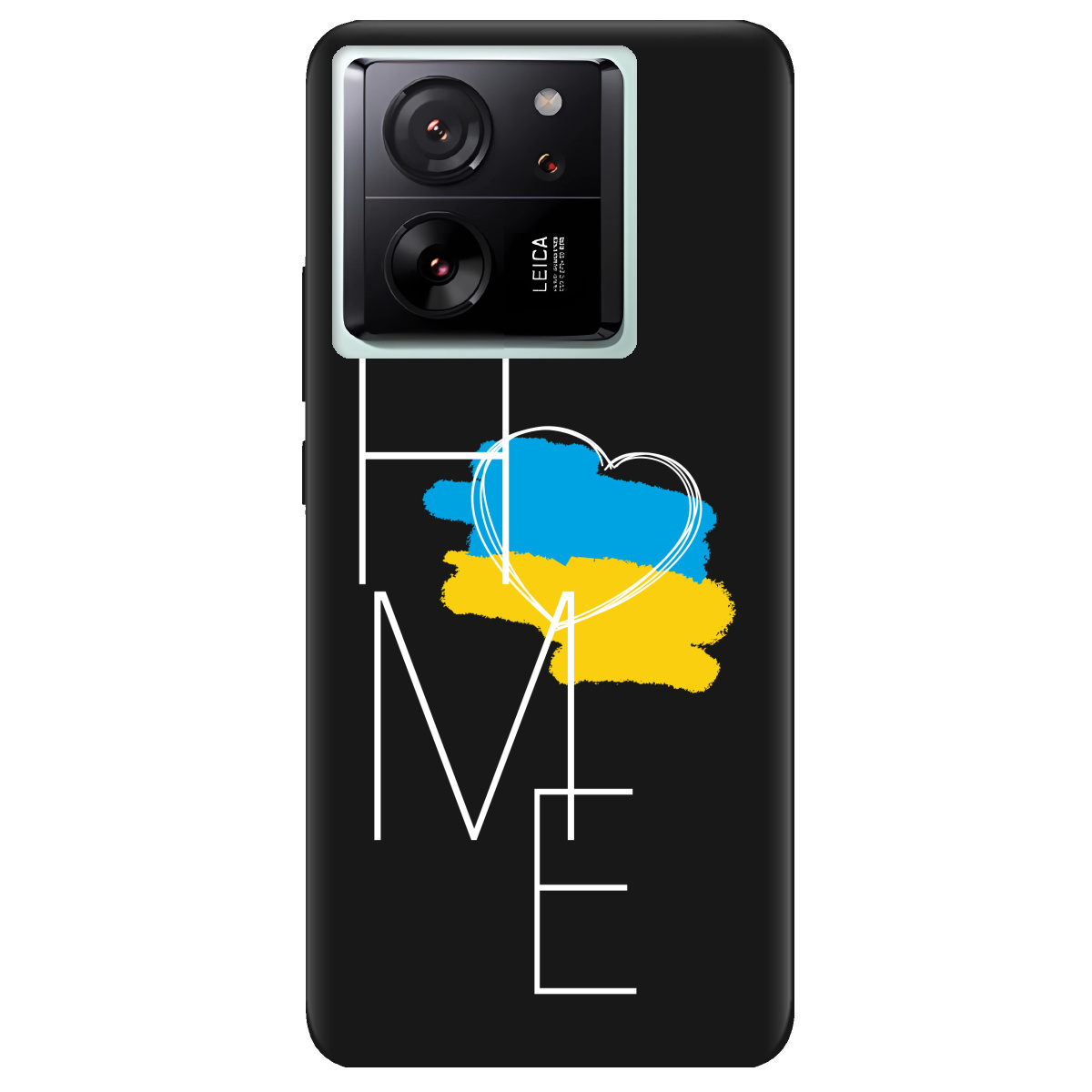 Чехол для Xiaomi 13T Pro черный матовый soft touch Дім - фото 1 Чехол для Xiaomi 13T Pro черный матовый soft touch Дім - фото 1 - Чехлы для телефонов