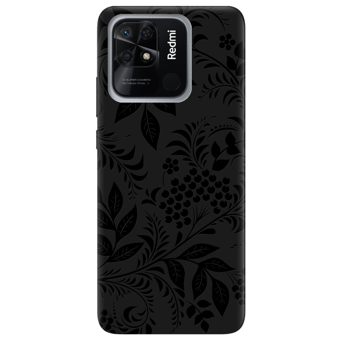 Чехол для Xiaomi Redmi 10C черный матовый soft touch Art - фото 1 Чехол для Xiaomi Redmi 10C черный матовый soft touch Art - фото 1 - Чехлы для телефонов