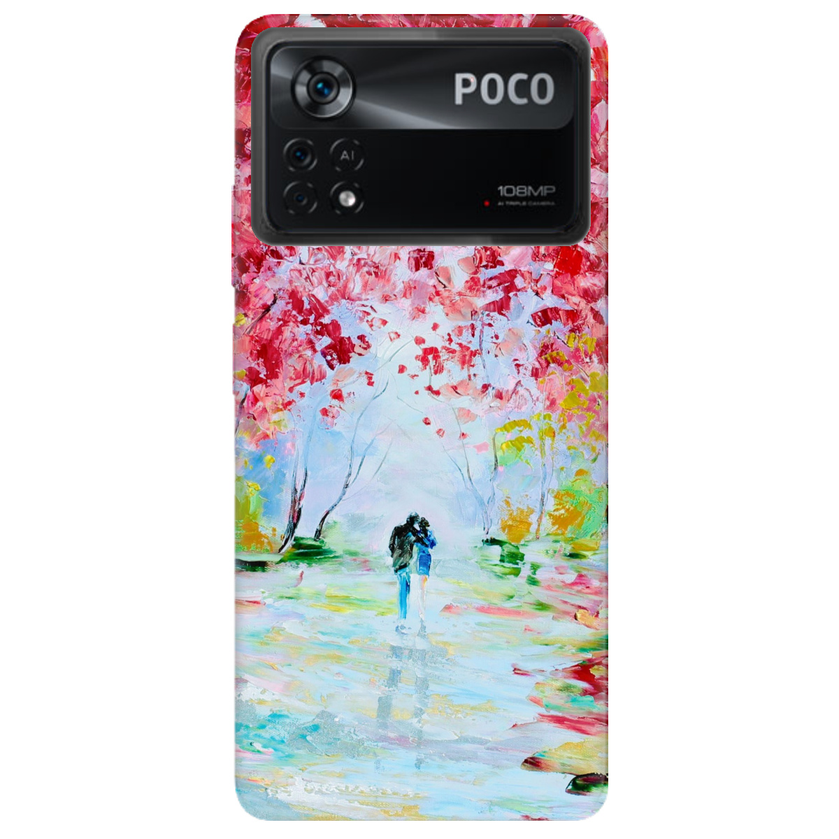 Чехол для Xiaomi Poco X4 Pro 5G Paseo romántico - фото 1 - Чехлы для телефонов