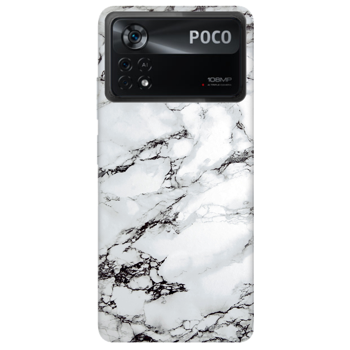Чохол для Xiaomi Poco X4 Pro 5G Мармур - фото 1 - Чохли для телефонів