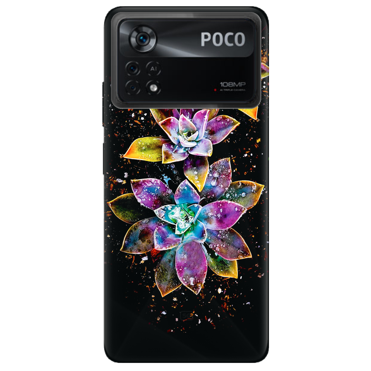 Чехол для Xiaomi Poco X4 Pro 5G Magical flowers - фото 1 - Чехлы для телефонов