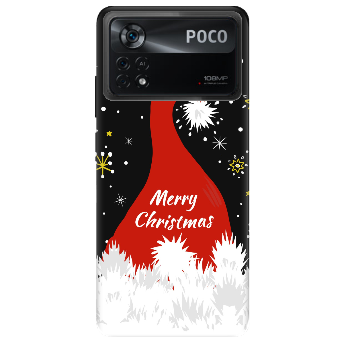 Чехол для Xiaomi Poco X4 Pro 5G Santa - фото 1 - Чехлы для телефонов
