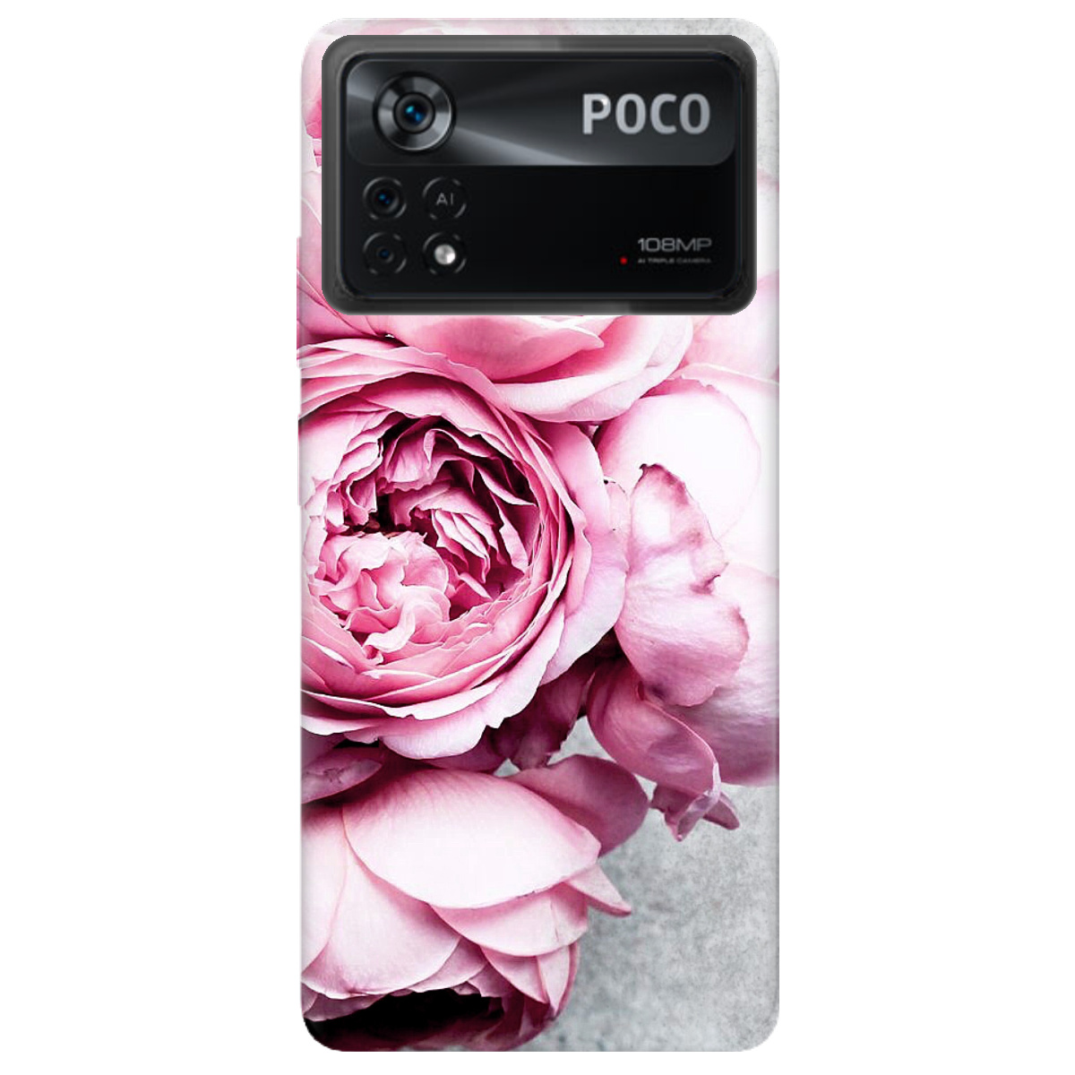 Чохол для Xiaomi Poco X4 Pro 5G Peony - фото 1 Чохол для Xiaomi Poco X4 Pro 5G Peony - фото 1 - Чохли для телефонів