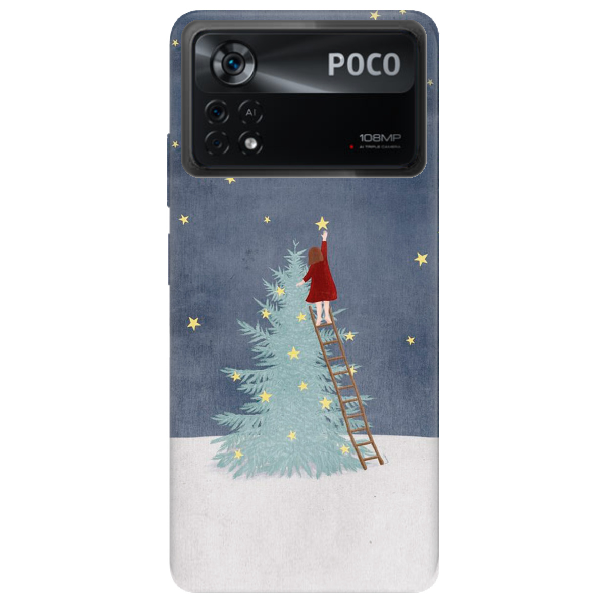 Чехол для Xiaomi Poco X4 Pro 5G Girlwithstar - фото 1 Чехол для Xiaomi Poco X4 Pro 5G Girlwithstar - фото 1 - Чехлы для телефонов