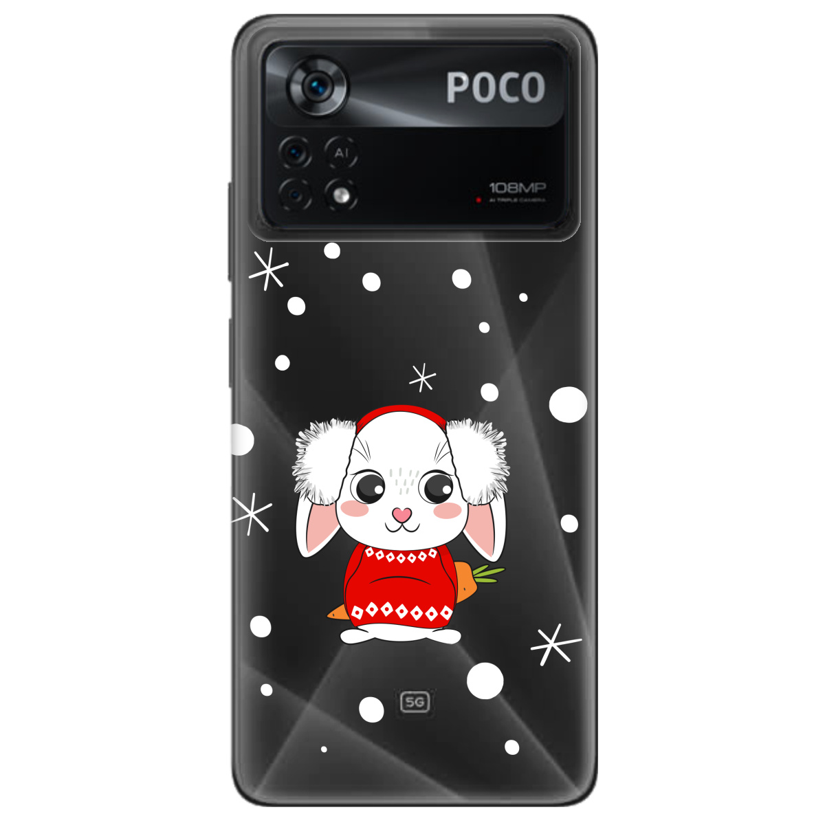 Чохол для Xiaomi Poco X4 Pro 5G My bunny - фото 1 - Чохли для телефонів