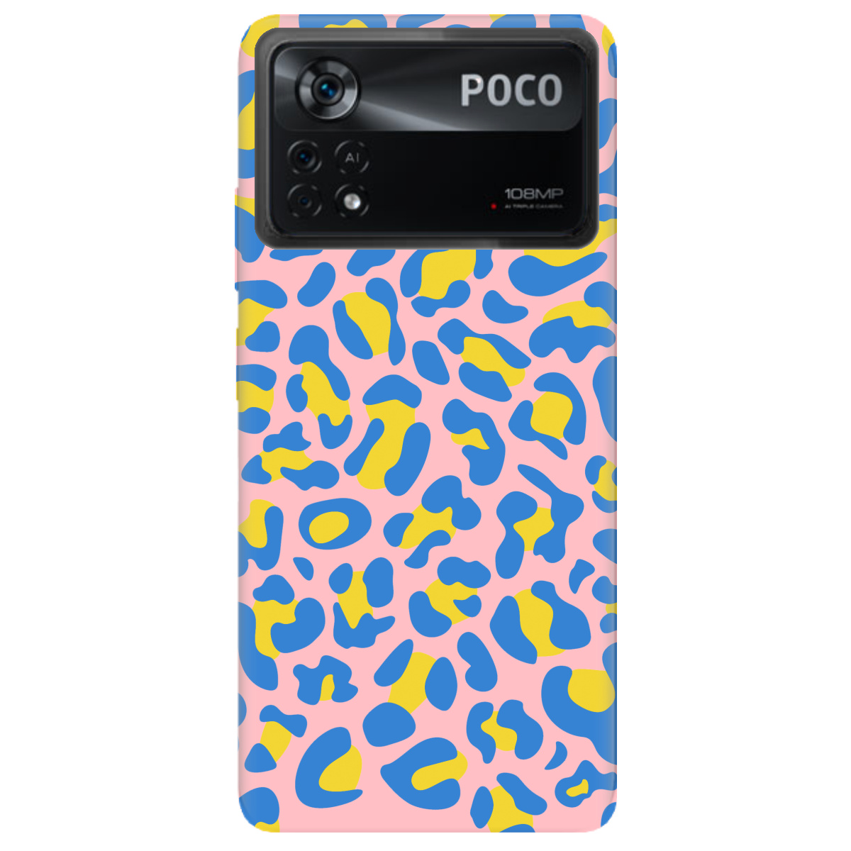 Чохол для Xiaomi Poco X4 Pro 5G ніжно-рожевий матовий soft touch LeopardUA - фото 1 - Чохли для телефонів