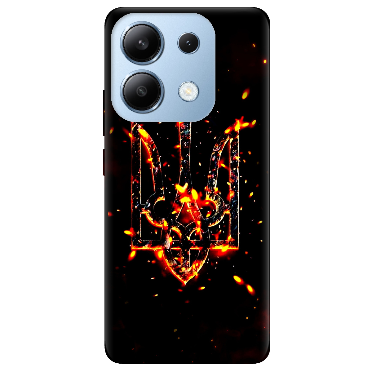 Чохол для Xiaomi Redmi Note 13 4G Вогонь - фото 1 - Чохли для телефонів