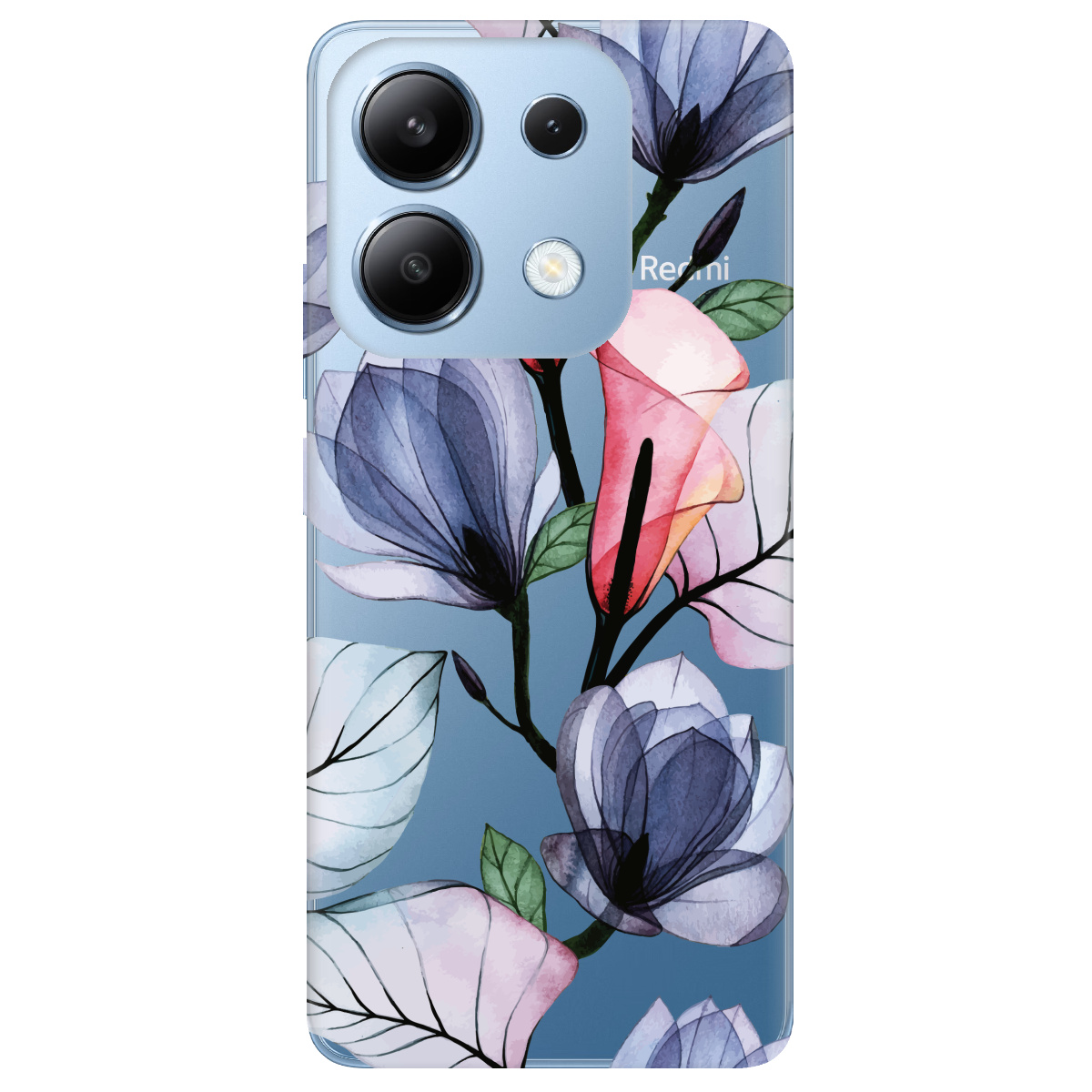 Чехол для Xiaomi Redmi Note 13 4G Tropical flowers - фото 1 - Чехлы для телефонов