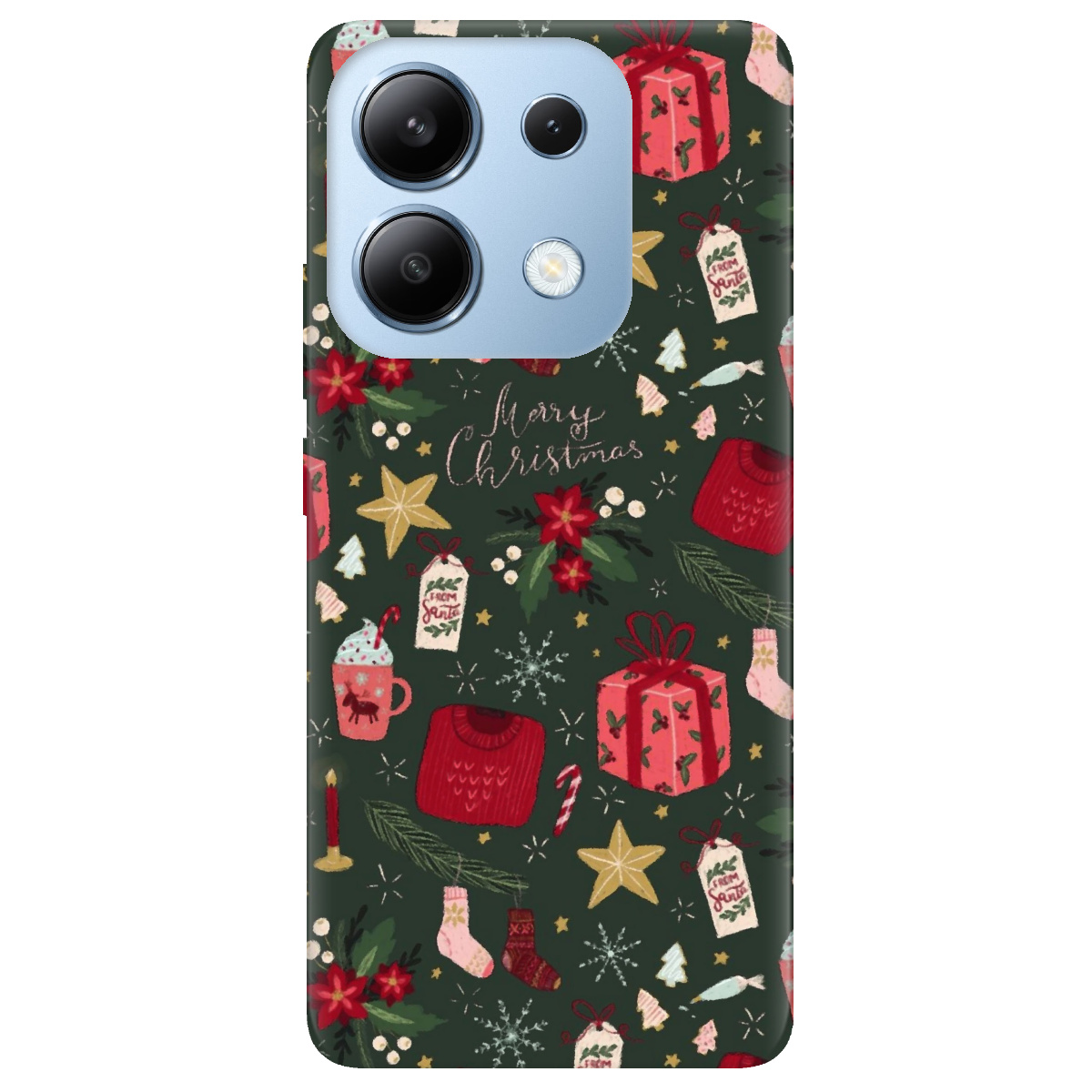 Чохол для Xiaomi Redmi Note 13 4G Merry christmas - фото 1 - Чохли для телефонів