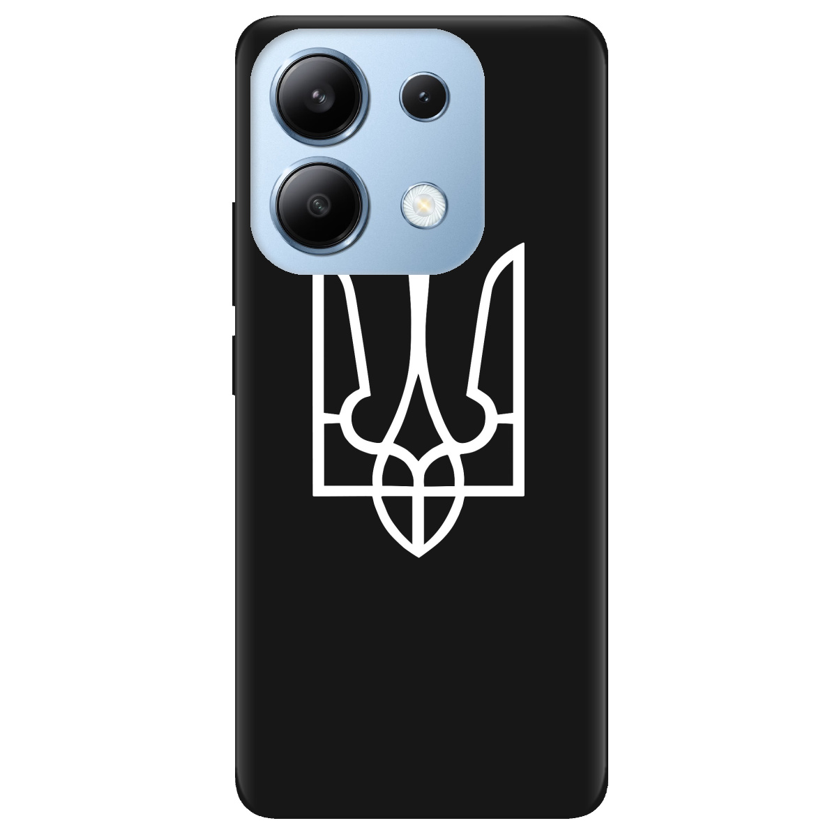 Чохол для Xiaomi Redmi Note 13 4G чорний матовий soft touch Gerb - фото 1 - Чохли для телефонів