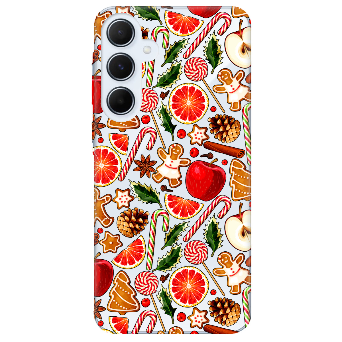 Чехол для Samsung Galaxy A55 Christmas spices - фото 1 - Чехлы для телефонов
