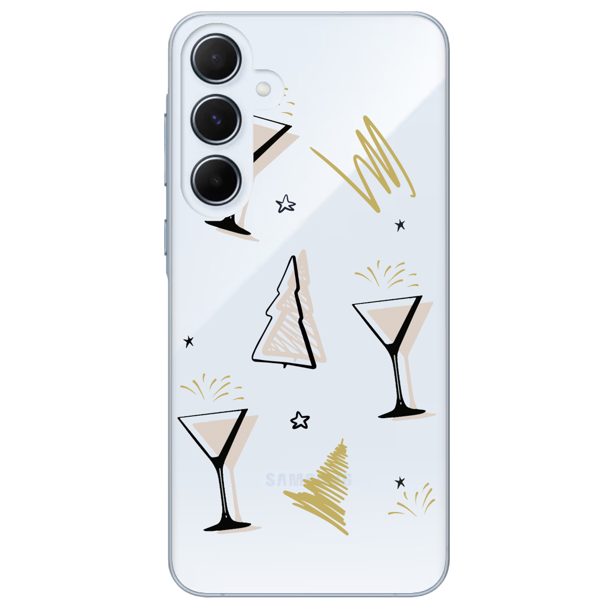 Чохол для Samsung Galaxy A55 Hello New Year - фото 1 - Чохли для телефонів