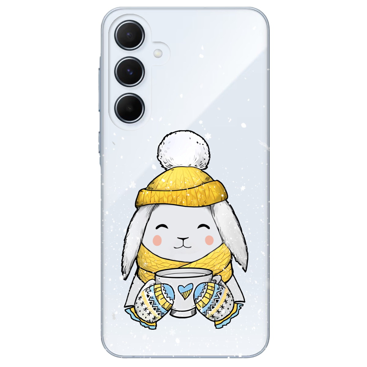 Чохол для Samsung Galaxy A55 Пухнастик - фото 1 - Чохли для телефонів