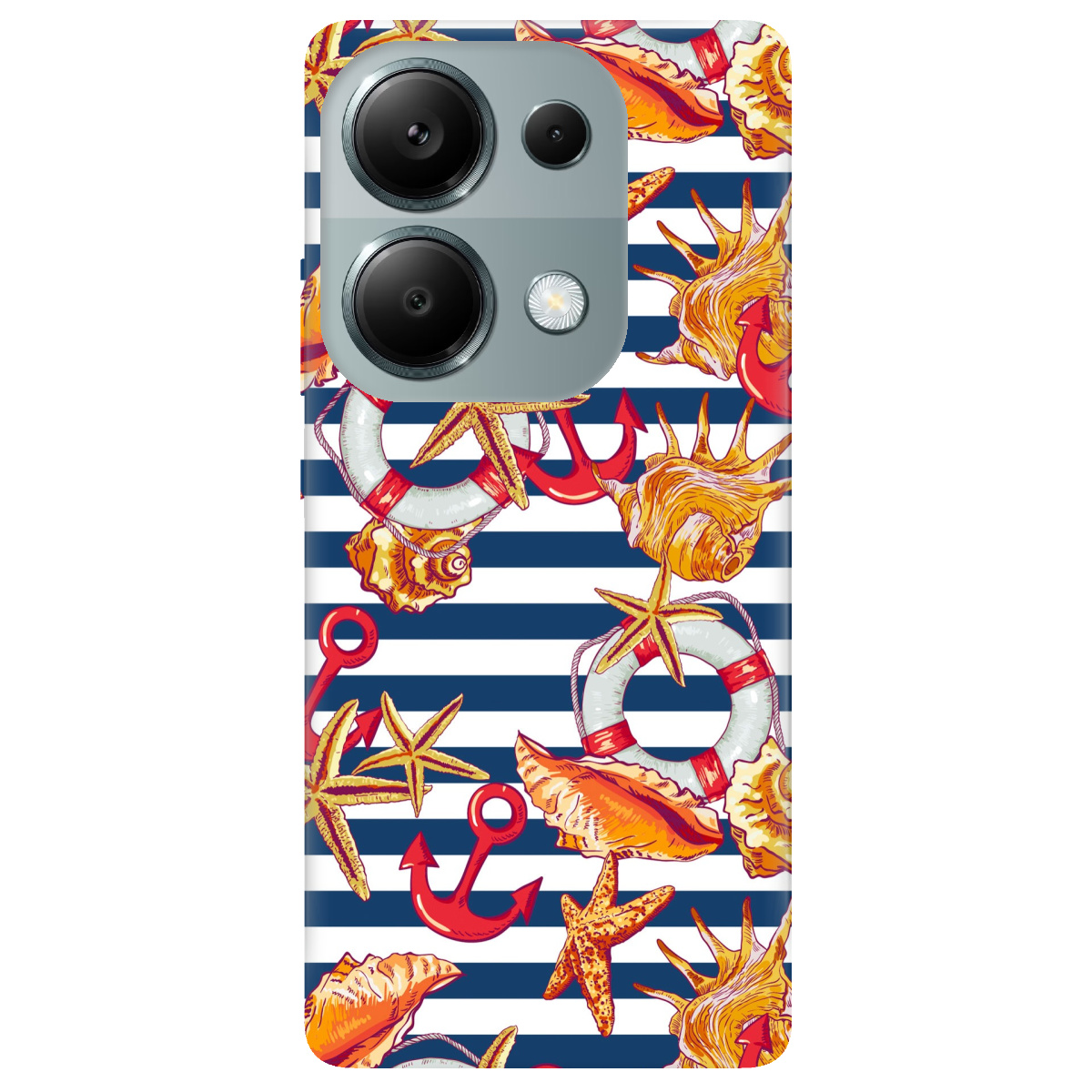 Чохол для Xiaomi Redmi Note 13 Pro 4G Морський - фото 1 - Чохли для телефонів