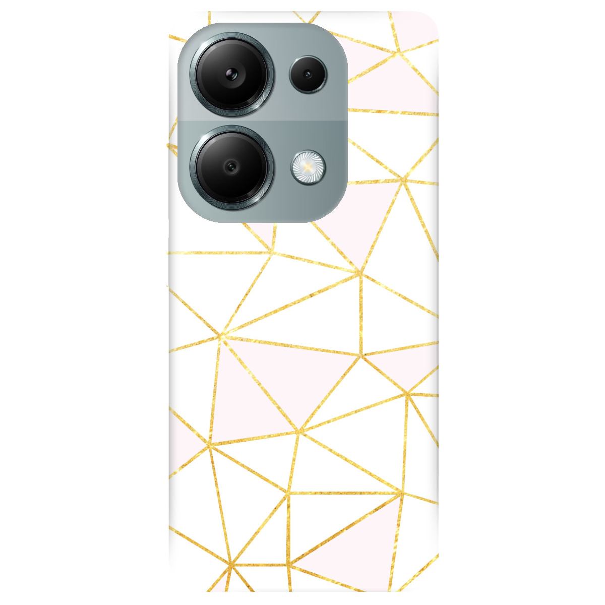 Чехол для Xiaomi Redmi Note 13 Pro 4G Gold Rose - фото 1 - Чехлы для телефонов