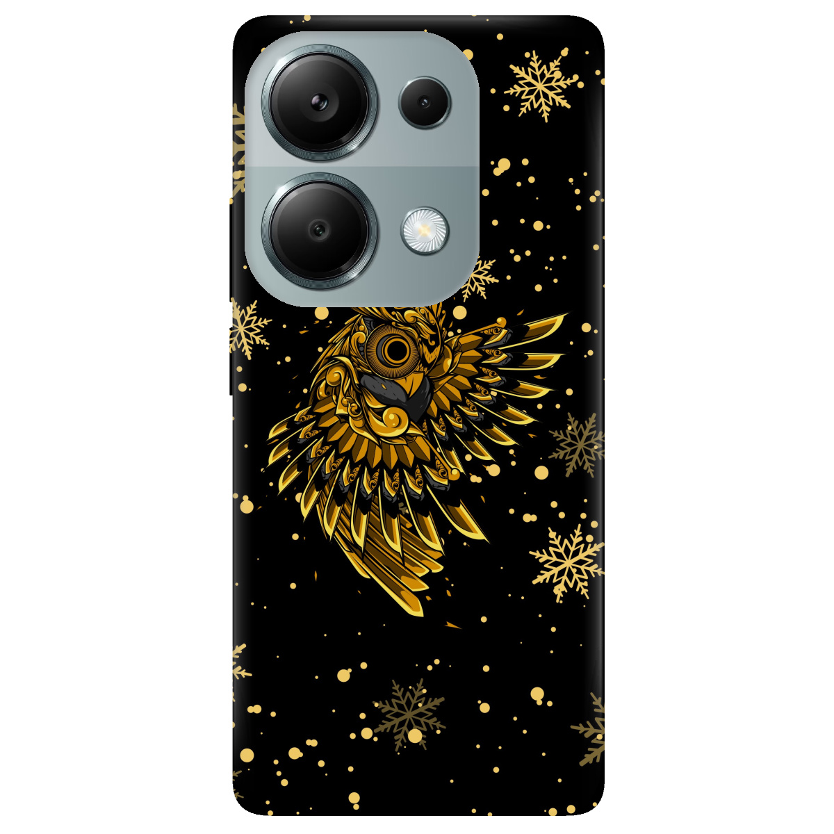Чохол для Xiaomi Redmi Note 13 Pro 4G Gold sova - фото 1 - Чохли для телефонів