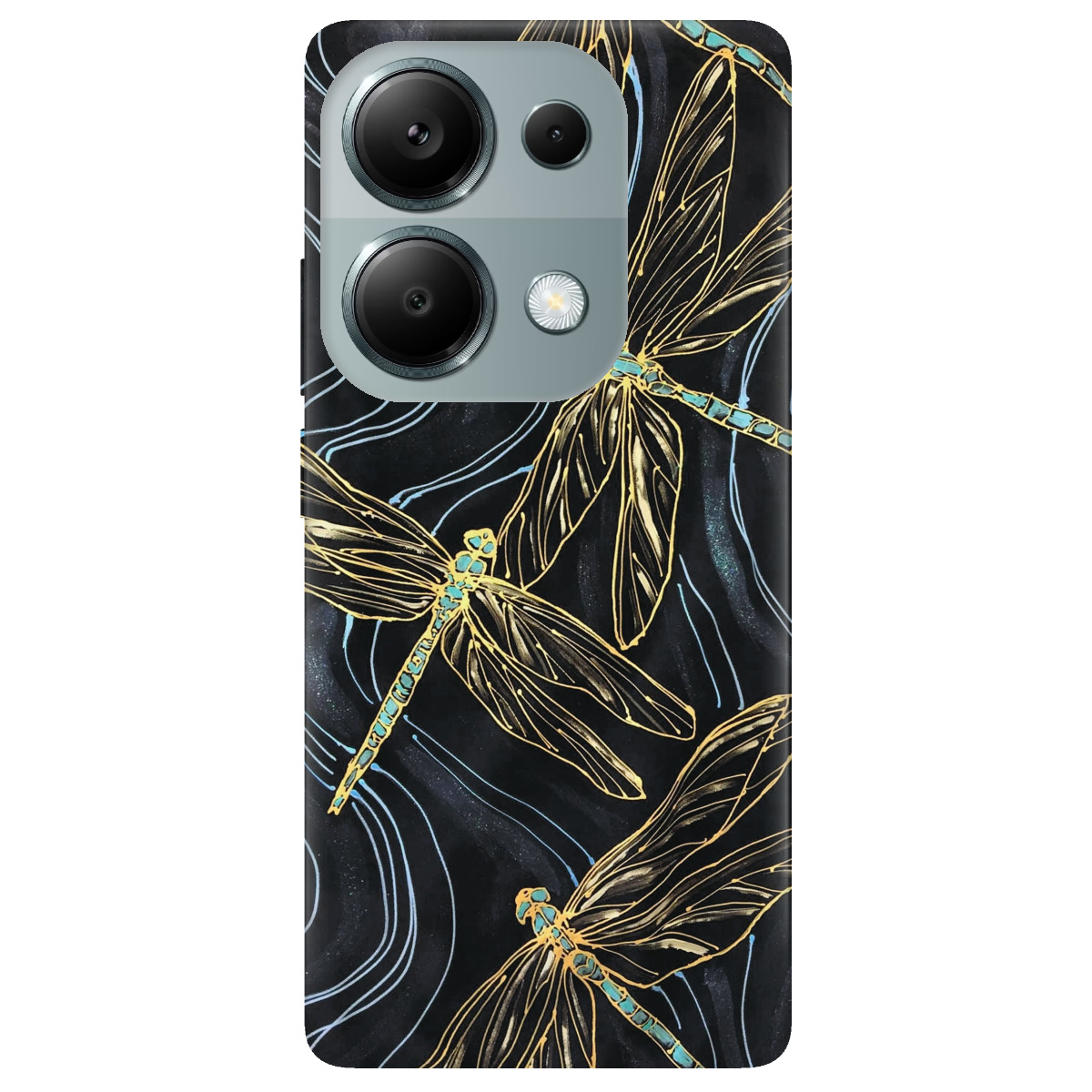 Чехол для Xiaomi Redmi Note 13 Pro 4G Dragonfly - фото 1 - Чехлы для телефонов