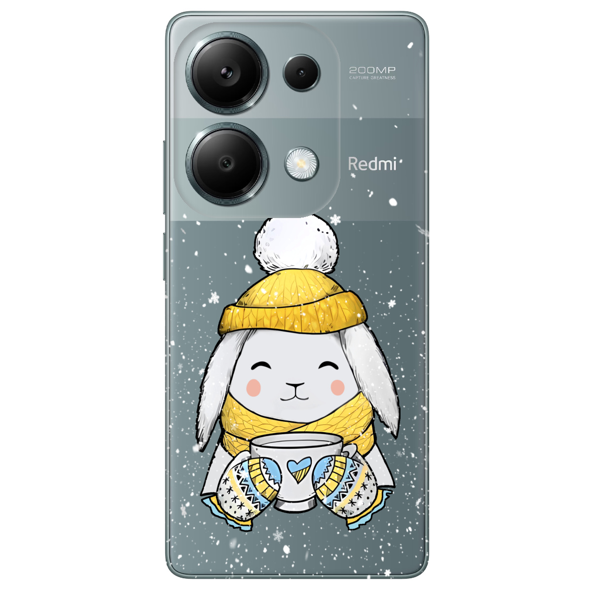 Чехол для Xiaomi Redmi Note 13 Pro 4G Пухнастик - фото 1 Чехол для Xiaomi Redmi Note 13 Pro 4G Пухнастик - фото 1 - Чехлы для телефонов