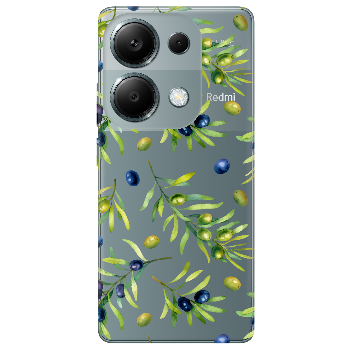 Чехол для Xiaomi Redmi Note 13 Pro 4G Olives - фото 1 - Чехлы для телефонов