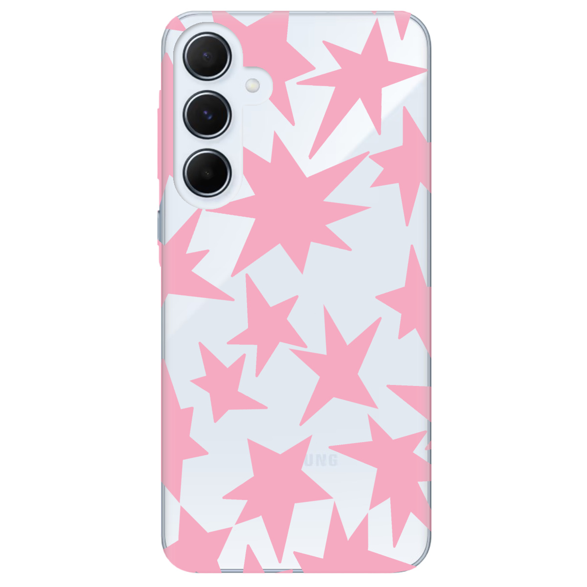 Чохол для Samsung Galaxy A55 Pink Star - фото 1 - Чохли для телефонів