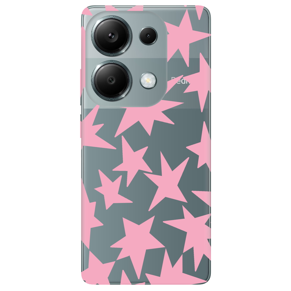 Чохол для Xiaomi Redmi Note 13 Pro 4G Pink Star - фото 1 - Чохли для телефонів