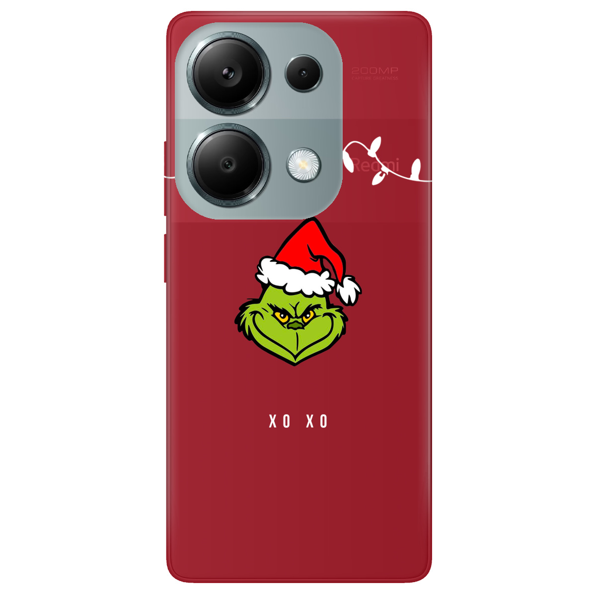Чехол для Xiaomi Poco M6 Pro 4G Grinch xo xo - фото 1 - Чехлы для телефонов