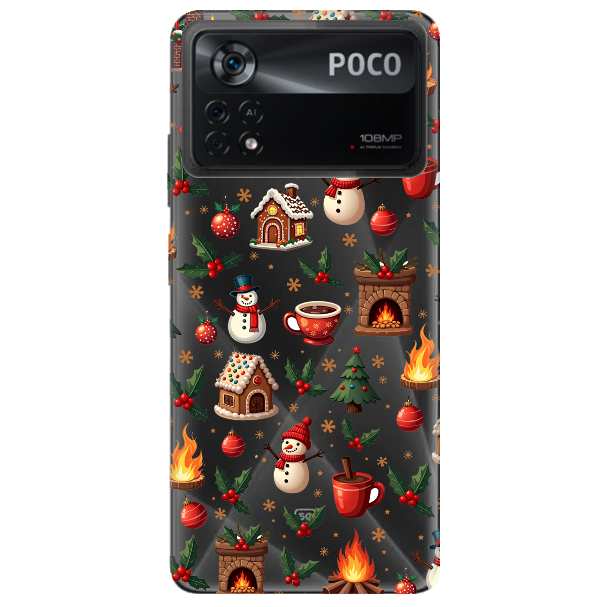 Чехол для Xiaomi Poco X4 Pro 5G Festive Glow - фото 1 - Чехлы для телефонов