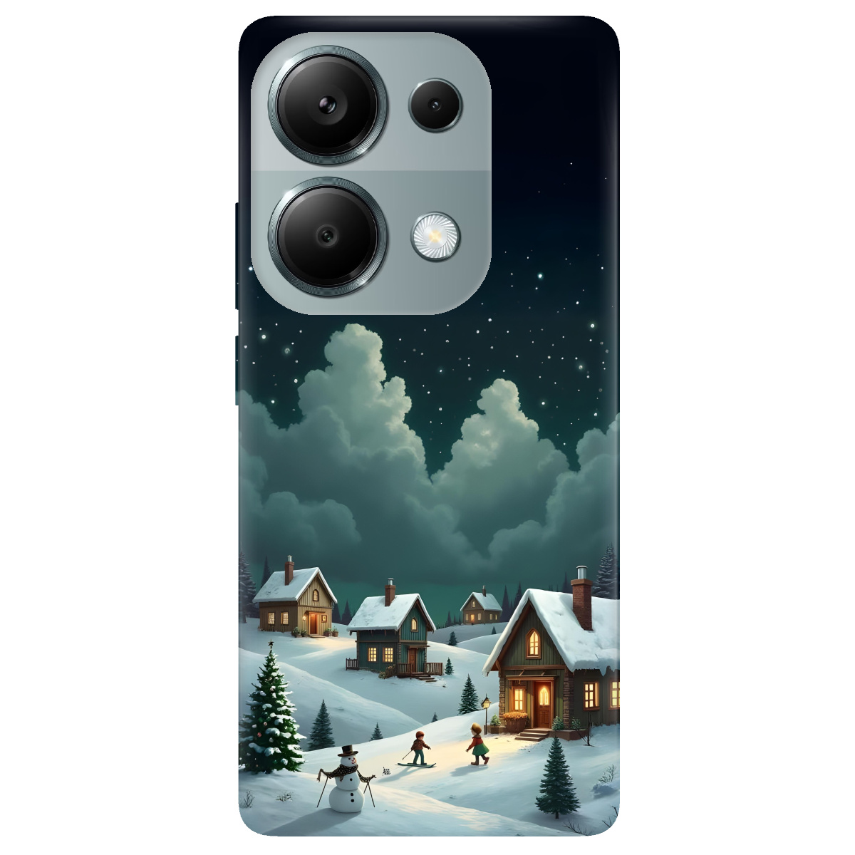 Чохол для Xiaomi Poco M6 Pro 4G Winter Night - фото 1 - Чохли для телефонів