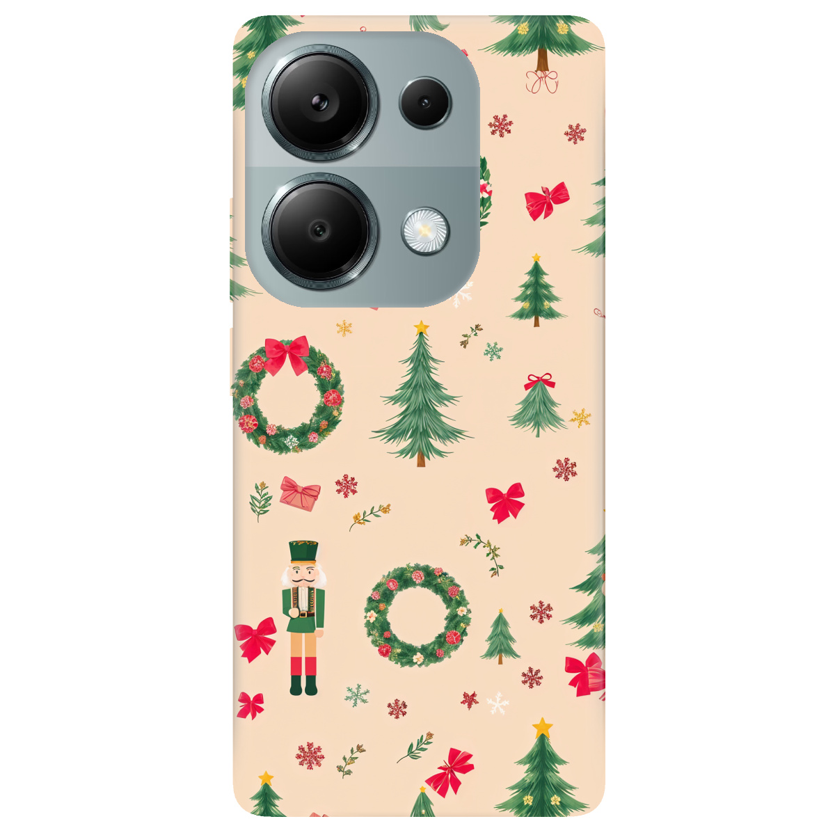 Чехол для Xiaomi Poco M6 Pro 4G Christmas Traditions - фото 1 - Чехлы для телефонов