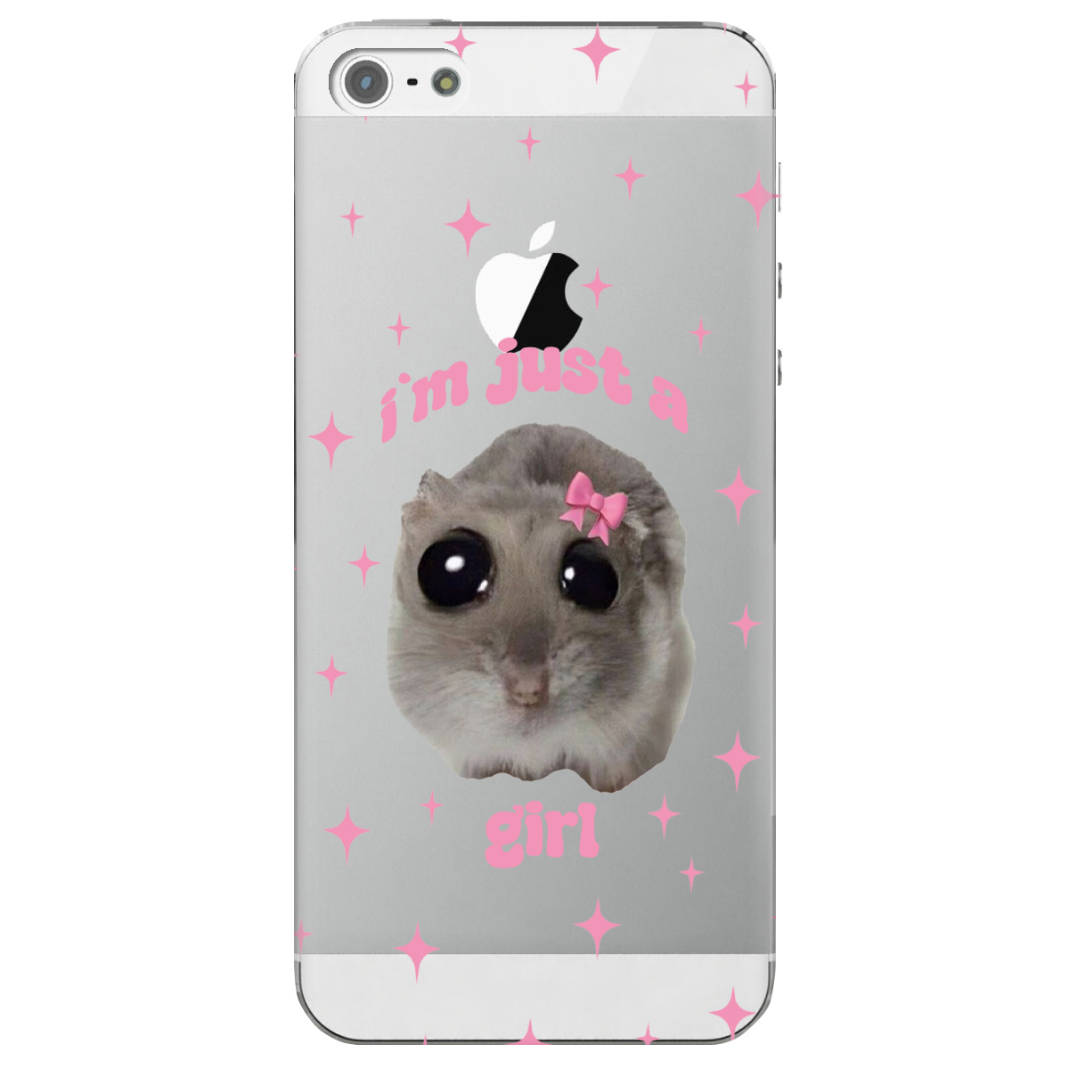 Чохол для Apple iPhone 5/5S Just a girl - фото 1 - Чохли для телефонів