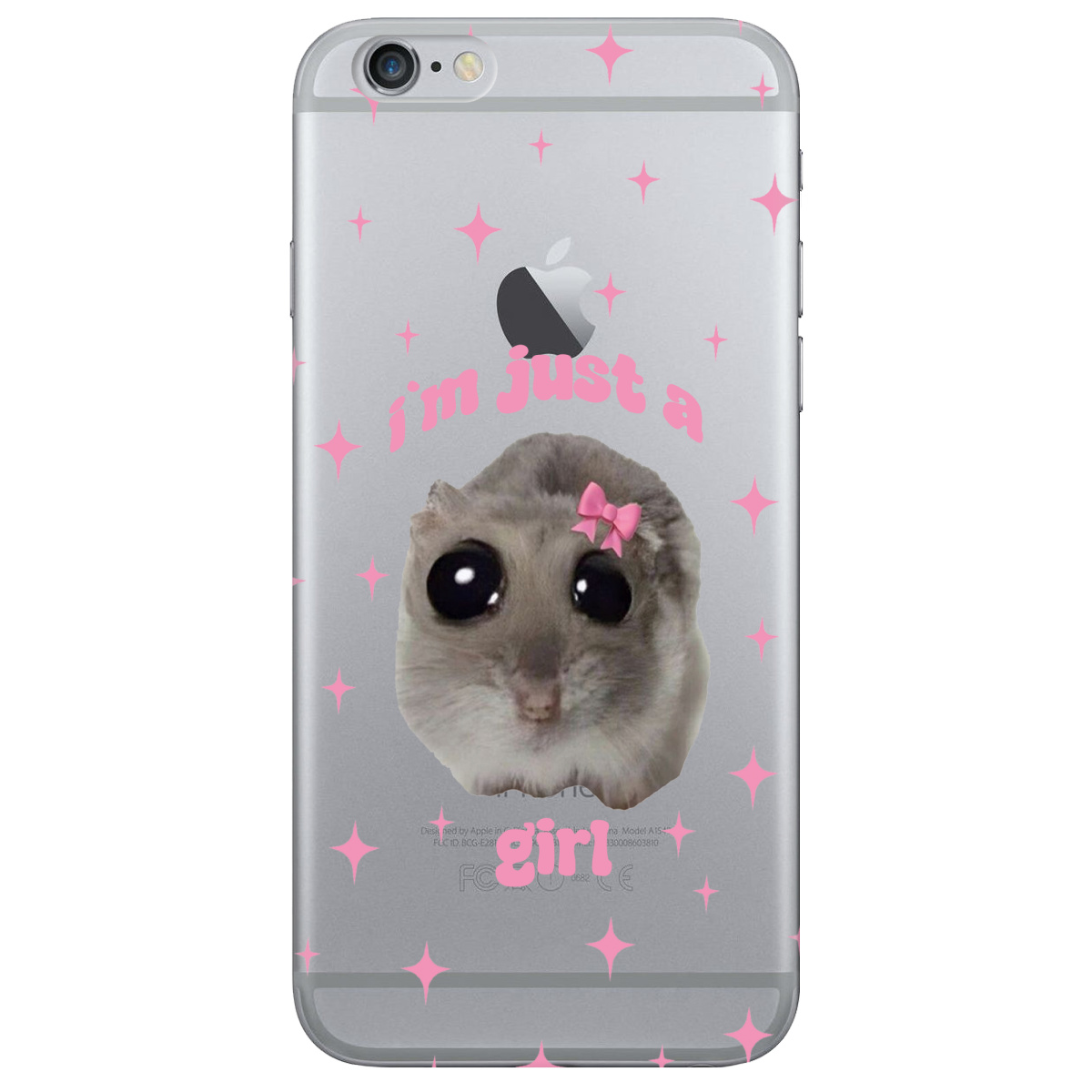 Чехол для Apple iPhone 6 Plus / 6S Plus Just a girl - фото 1 - Чехлы для телефонов