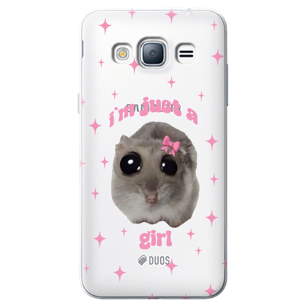 Чехол для Samsung Galaxy J3 2016 Just a girl - фото 1 Чехол для Samsung Galaxy J3 2016 Just a girl - фото 1 - Чехлы для телефонов