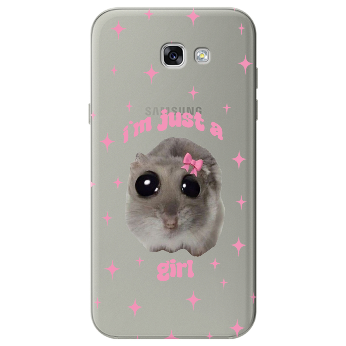 Чехол для Samsung Galaxy A7 2017 Just a girl - фото 1 - Чехлы для телефонов
