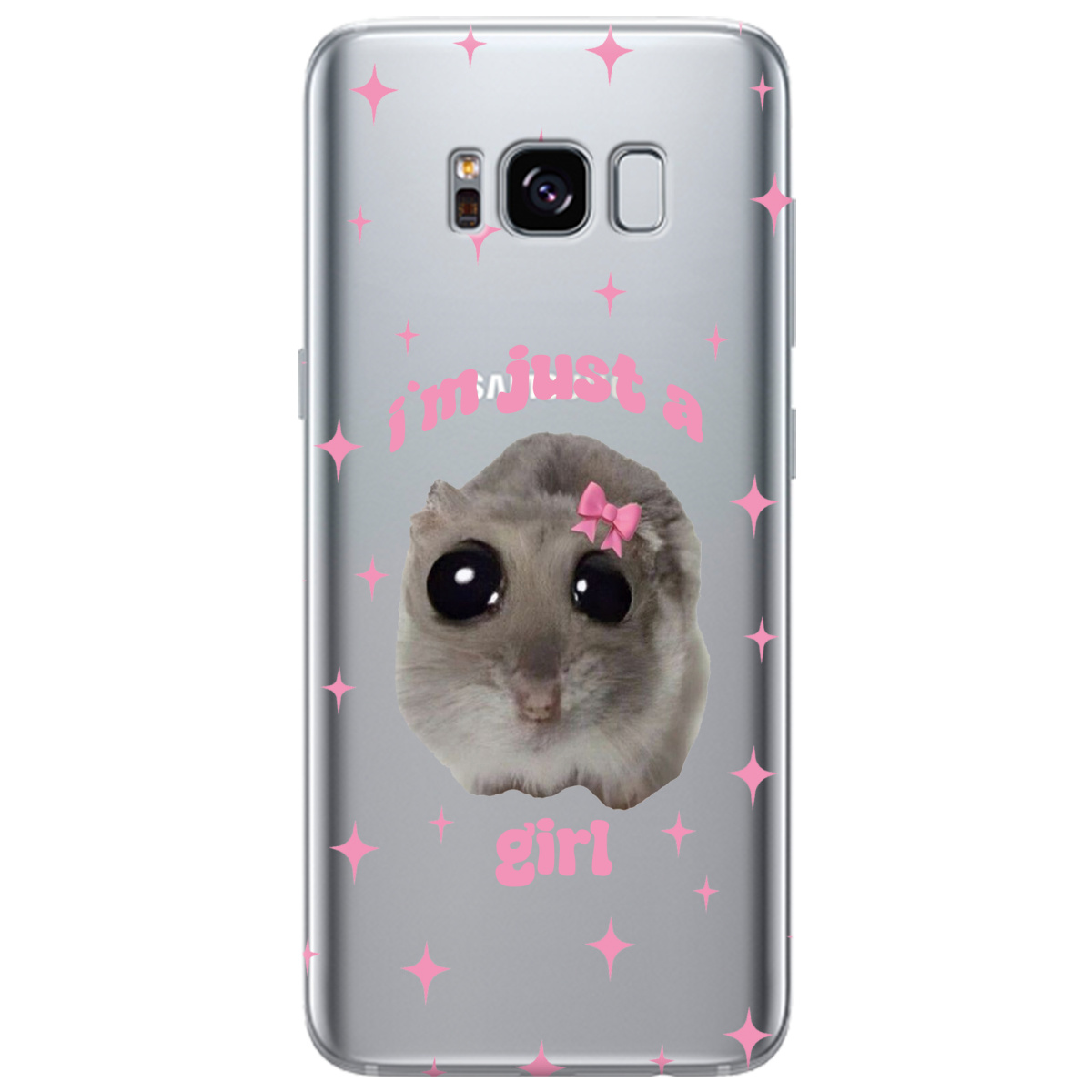 Чехол для Samsung Galaxy S8 Just a girl - фото 1 Чехол для Samsung Galaxy S8 Just a girl - фото 1 - Чехлы для телефонов
