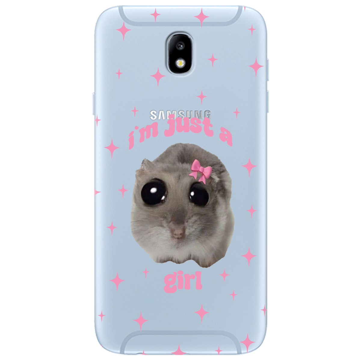 Чехол для Samsung Galaxy J7 2017 Just a girl - фото 1 - Чехлы для телефонов