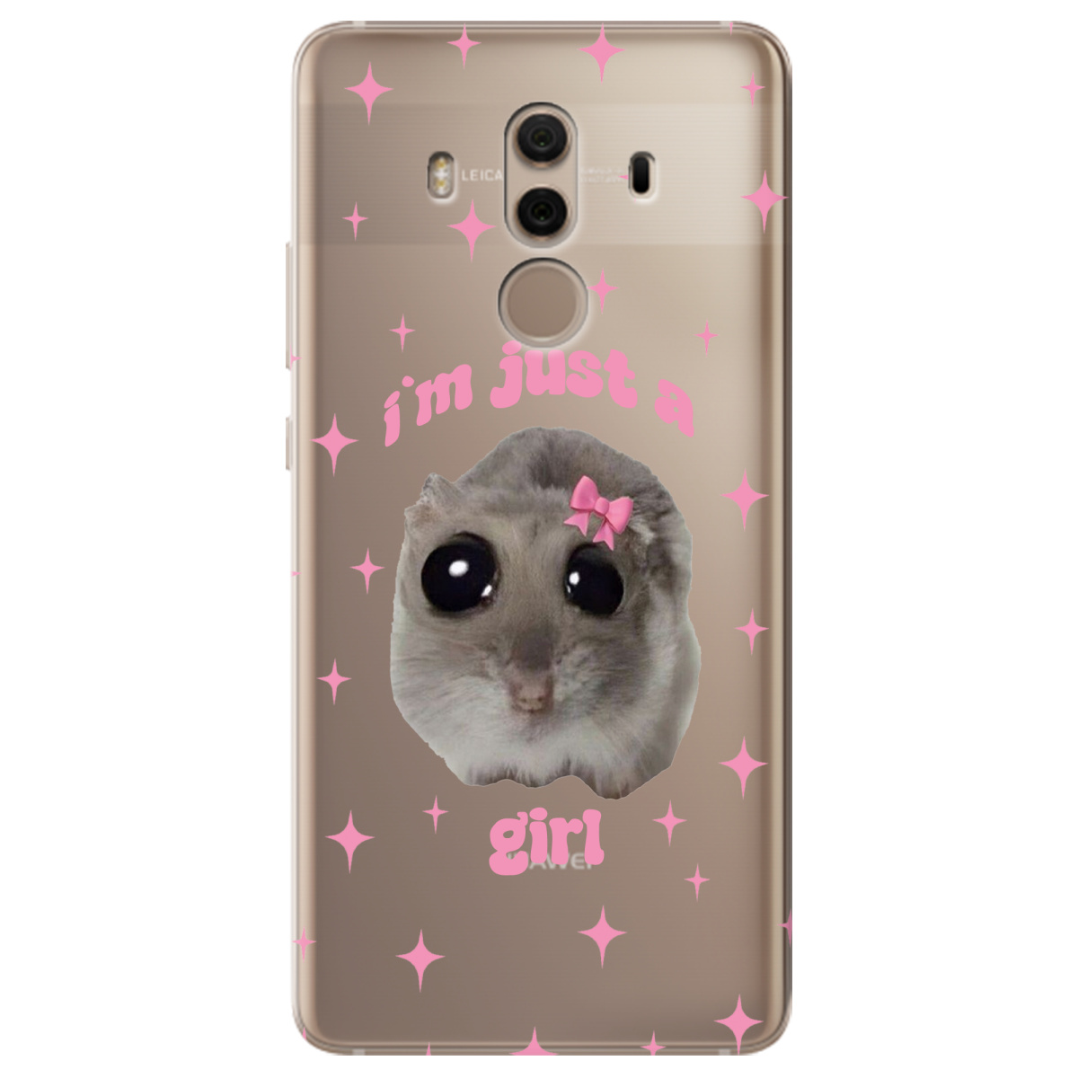 Чехол для Huawei Mate 10 Pro Just a girl - фото 1 - Чехлы для телефонов